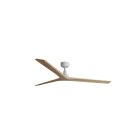 Faro - Klim L Ventilateur blanc/bois chêne DC smart