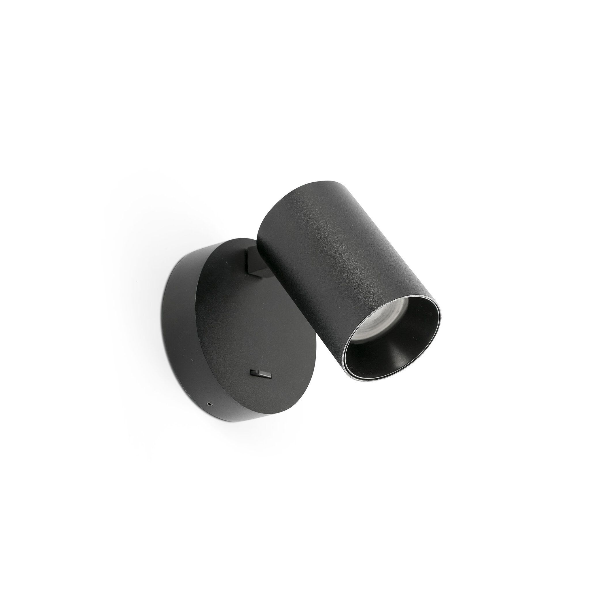 Faro - Stan Lampe applique noir avec interrupteur