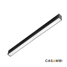 Faro - Neso line64 2700K noir casambi