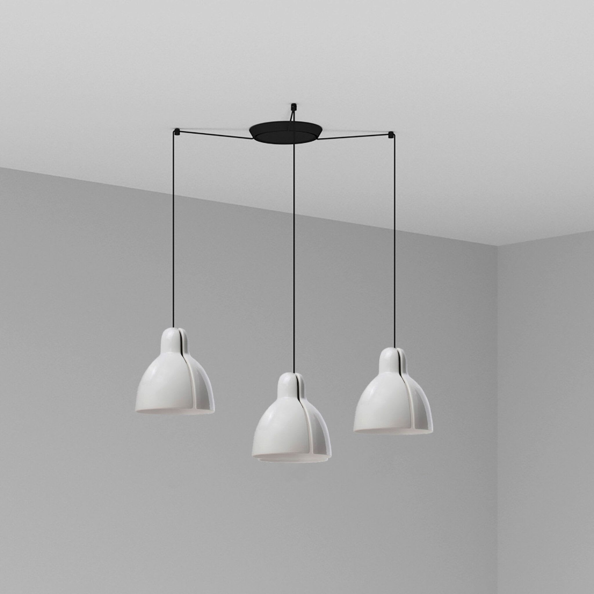 Faro - Venice 200 3L Lampe suspension blanche