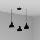 Faro - Venice 200 3L Lampe suspension noire