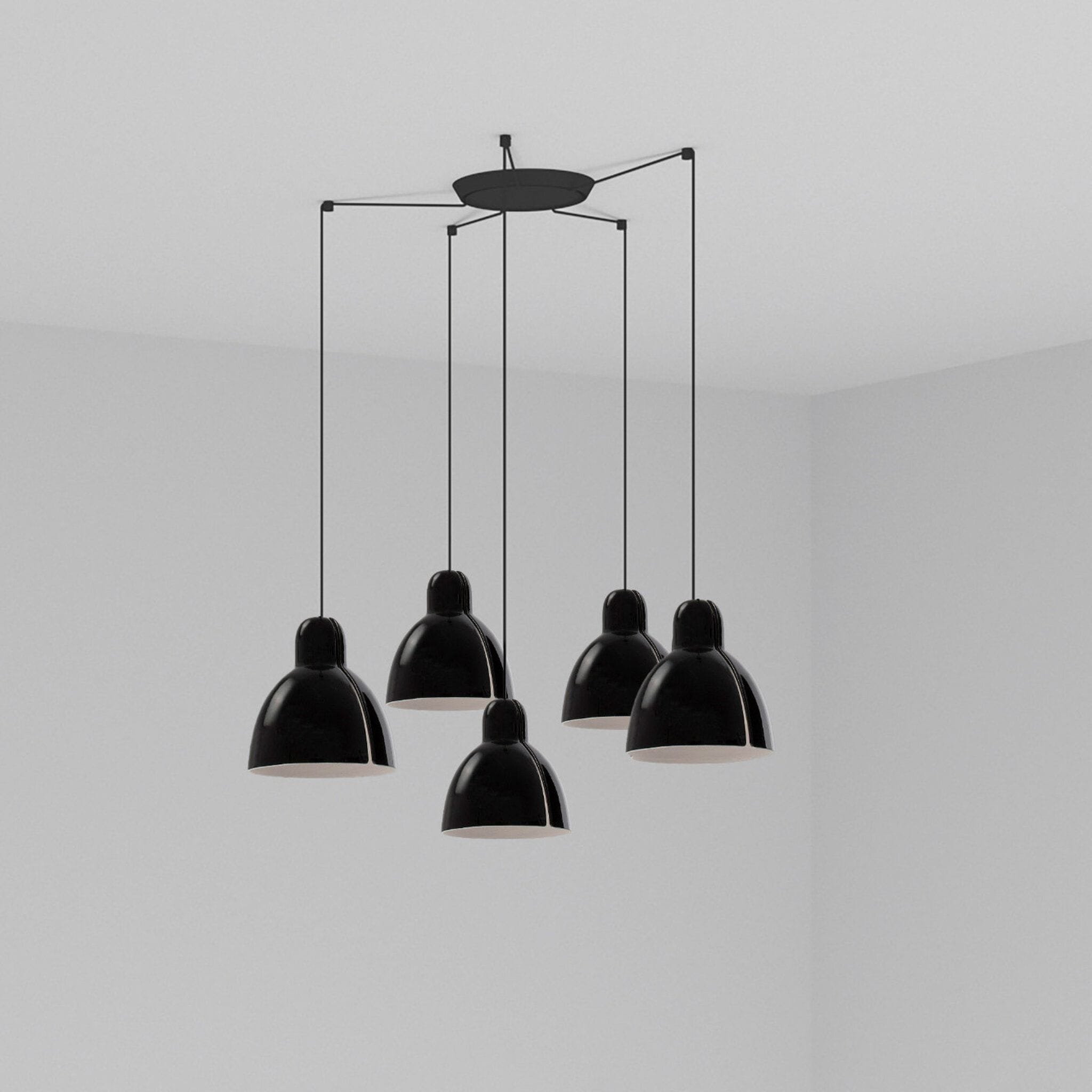 Faro - Venice 200 5L Lampe suspension noire