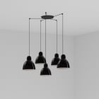 Faro - Venice 200 5L Lampe suspension noire