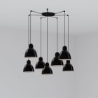 Faro - Venice 200 7L Lampe suspension noire