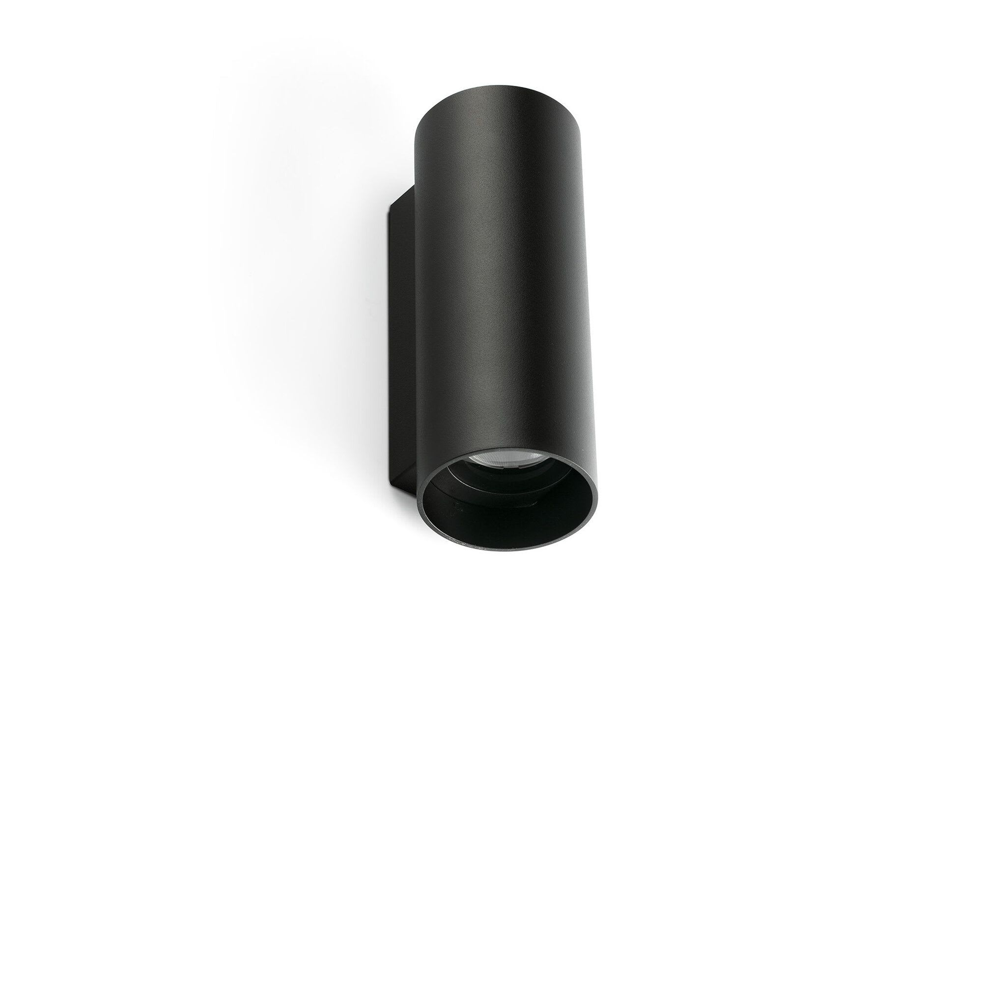 Faro - Kov 2L Lampe applique ronde noire 3000K 14°/14°