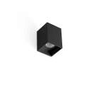 Faro - Kov 1L Lampe applique carré noire 2700K 14°