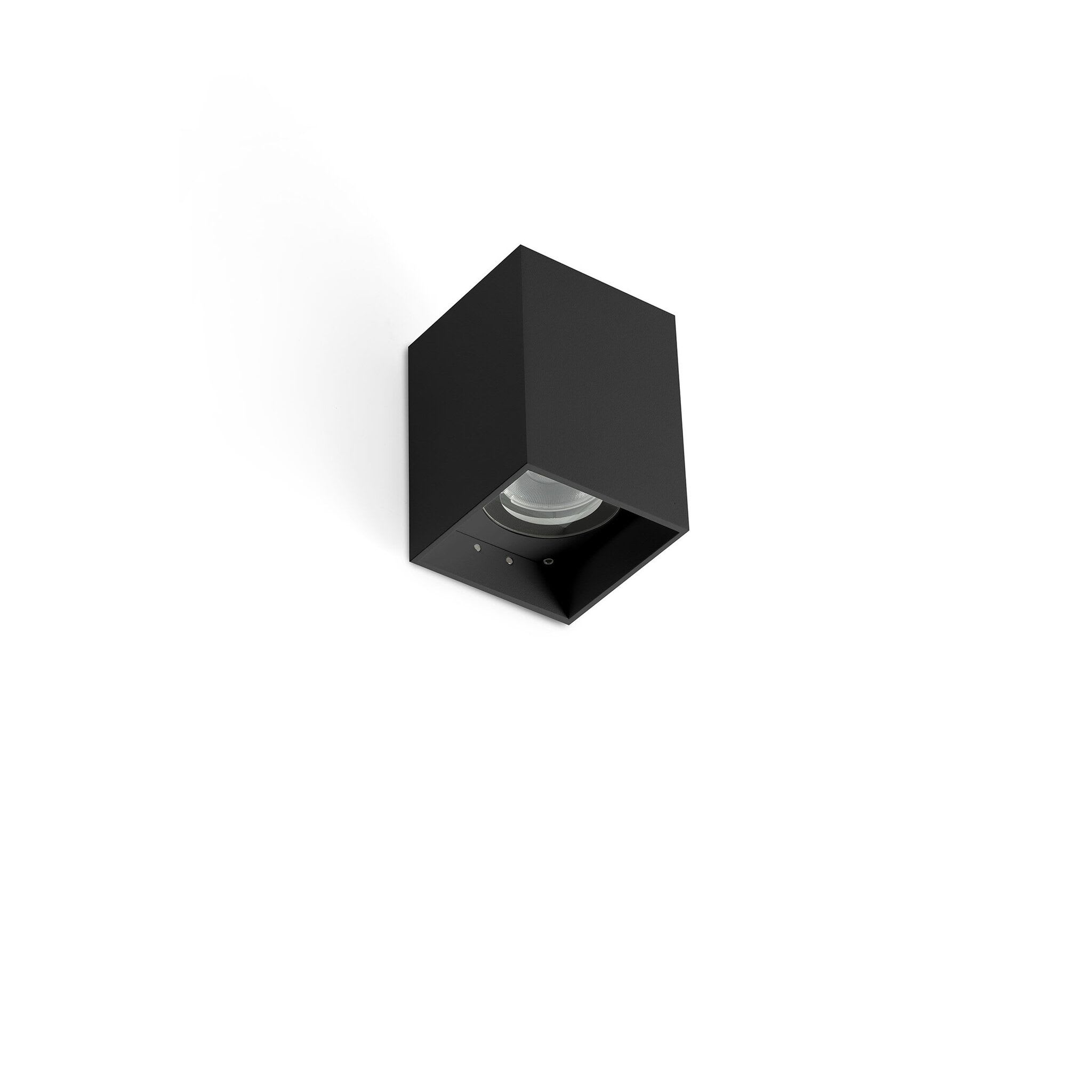 Faro - Kov 1L Lampe applique carré noire 2700K 34°