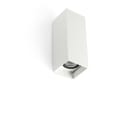 Faro - Kov 2L Lampe applique carré blanche 3000K 14°/34°