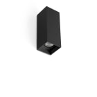 Faro - Kov 2L Lampe applique carré noire 2700K 34°/34°