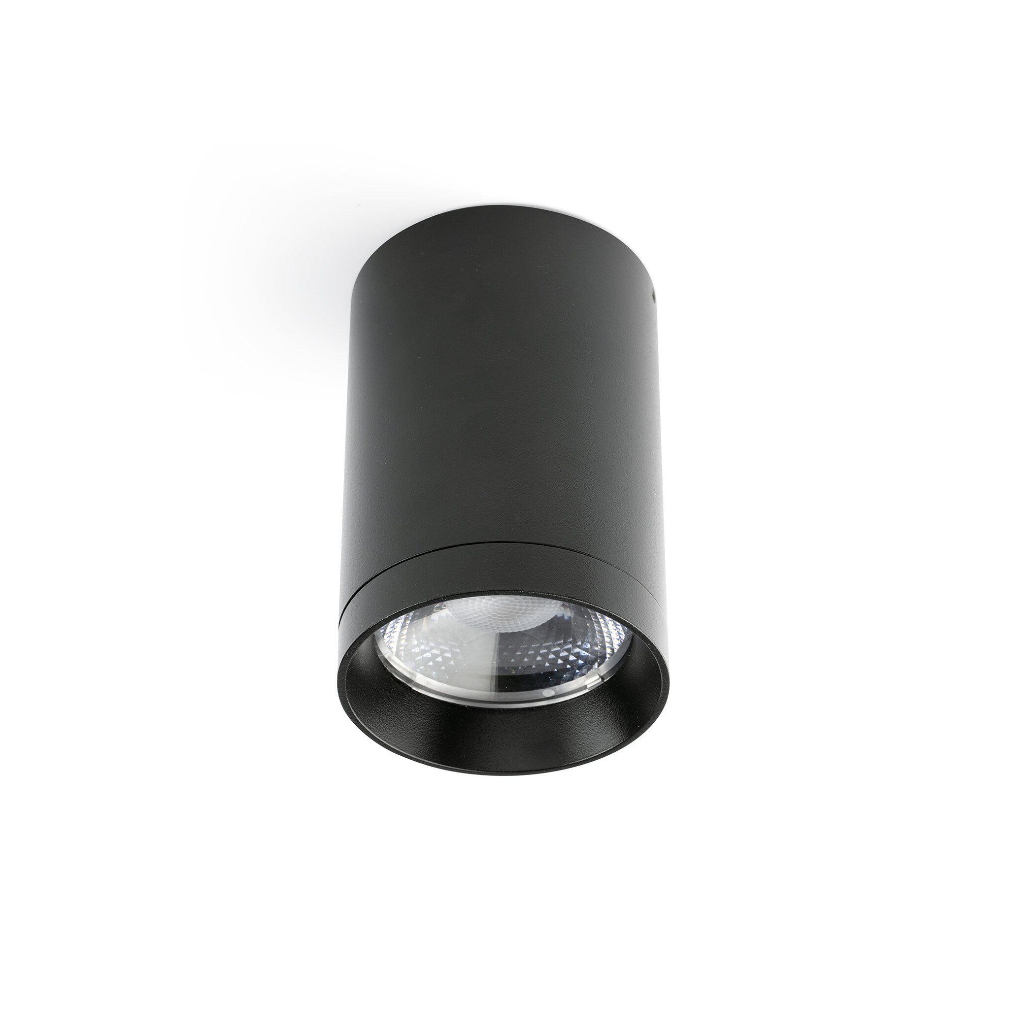 Faro - Puk 76 Plafonnier noire 50° 3000K