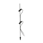 Faro - Clap 630 Piquet noir 6W 3000K 38º avec écran