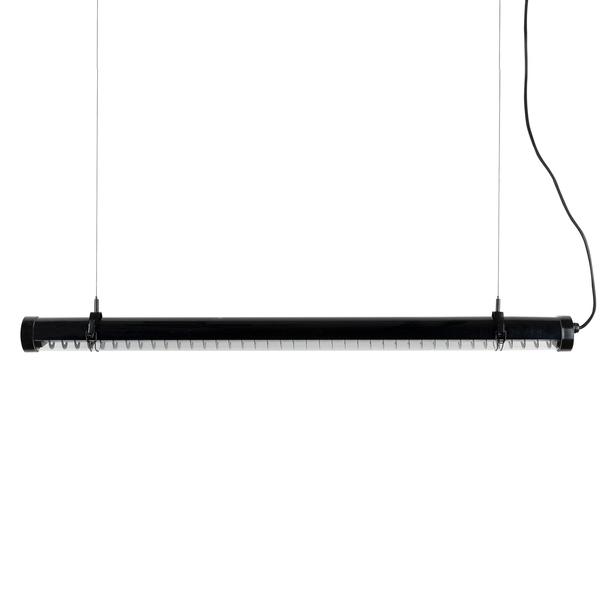 Faro - Scuba louver 1200 Lampe suspension noire 36W