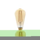 Faro - Ampoule ambrée Filament E27 LED 5W, lumière douce et vintage pour votre intérieu