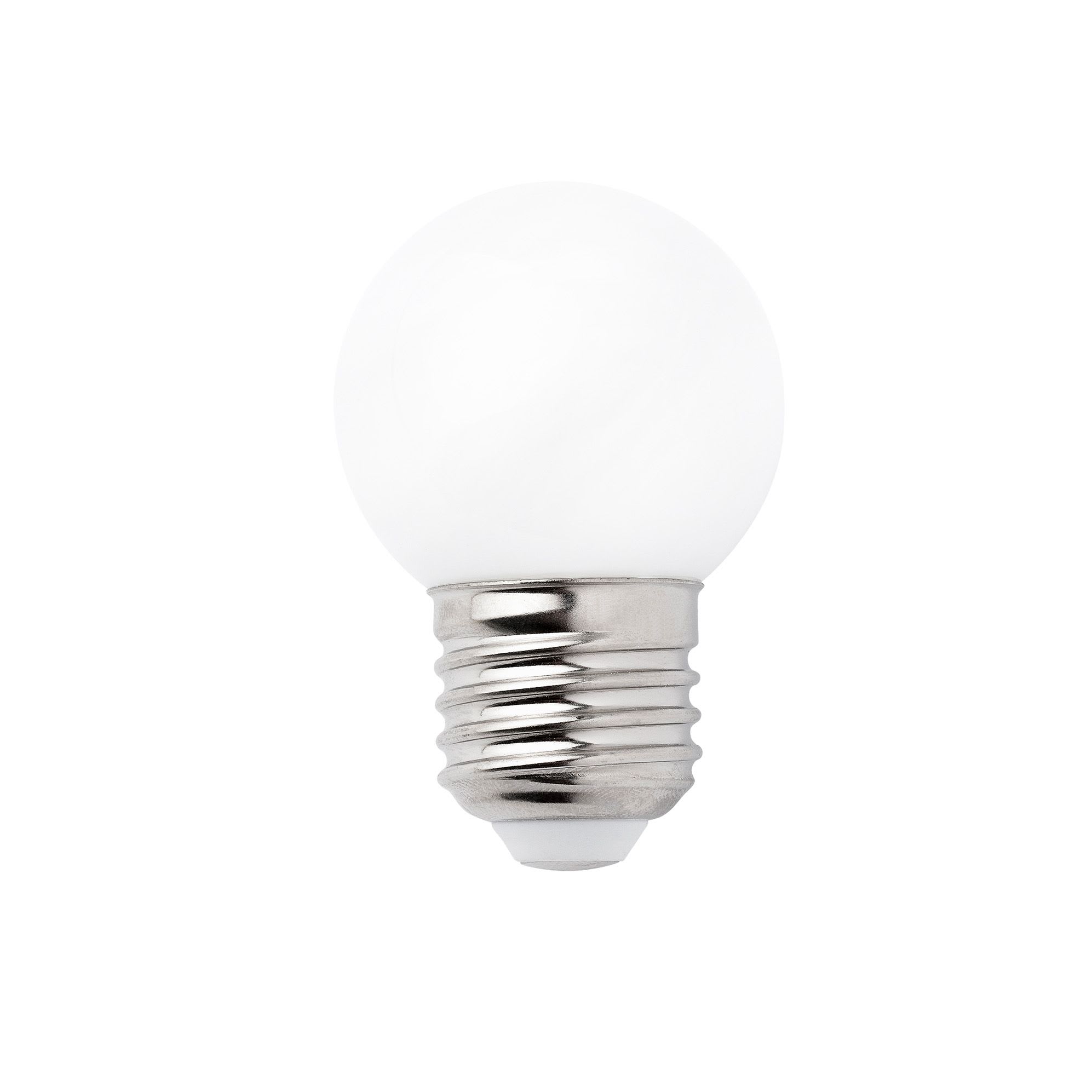 Faro - Ampoule G45 mat LED E27 4W, lumière douce et économique pour une ambiance chaleu