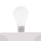 Faro - Ampoule A60 MAT LED E27 8W, lumière claire et économique pour un éclairage effic