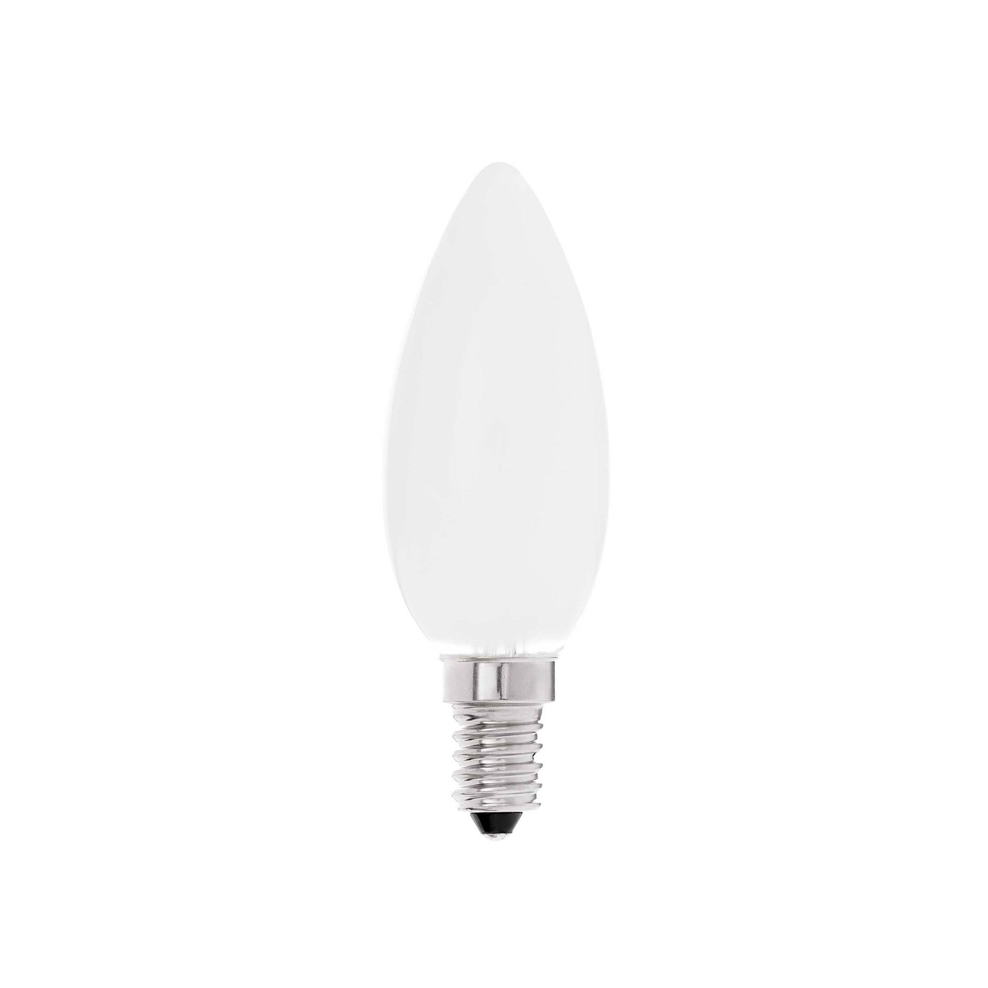 Faro - Ampoule C35 MAT LED E14 4W, lumière douce et économique pour une ambiance chaleu