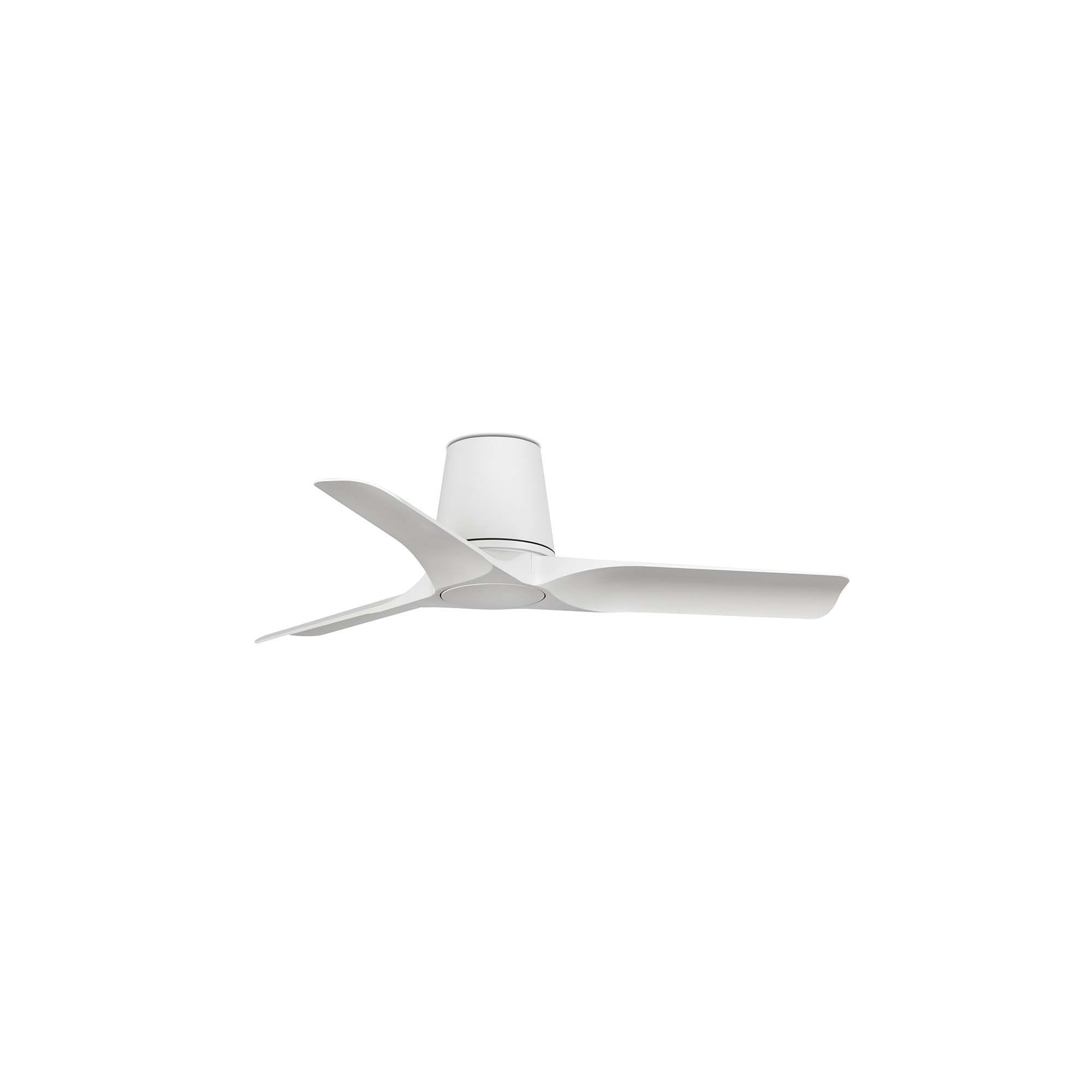 Faro - HEY TUB S : ventilateur de plafond blanc au design compact et moderne par Faro L