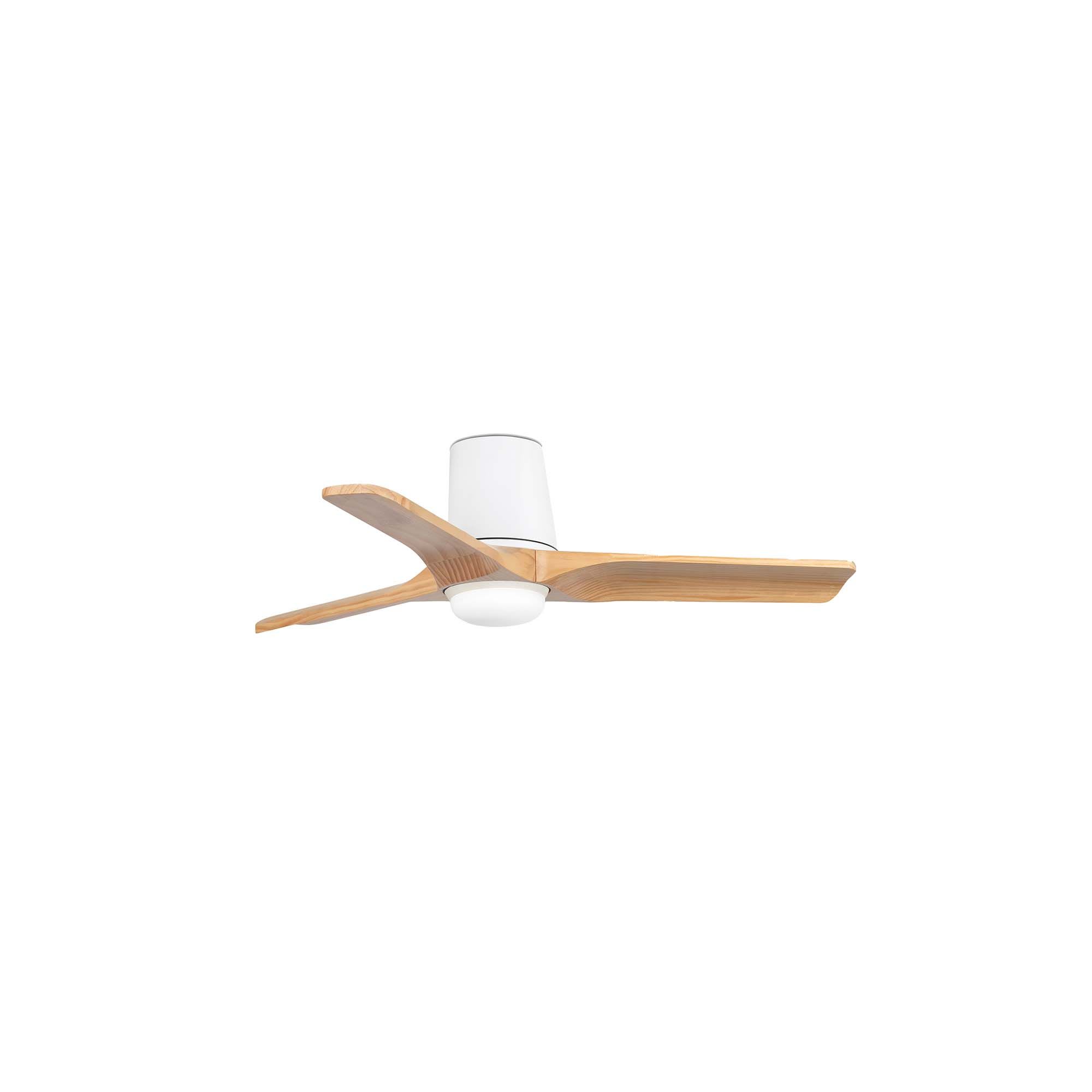 Faro - HEYWOOD TUB : ventilateur de plafond LED au design moderne et éco-responsable.