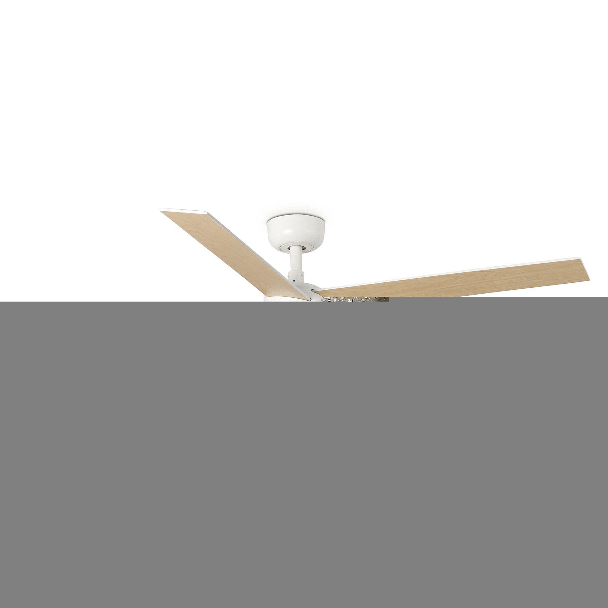 Faro - RUDDER L : ventilateur blanc ultra-compact, pales réversibles, par Faro Lab.