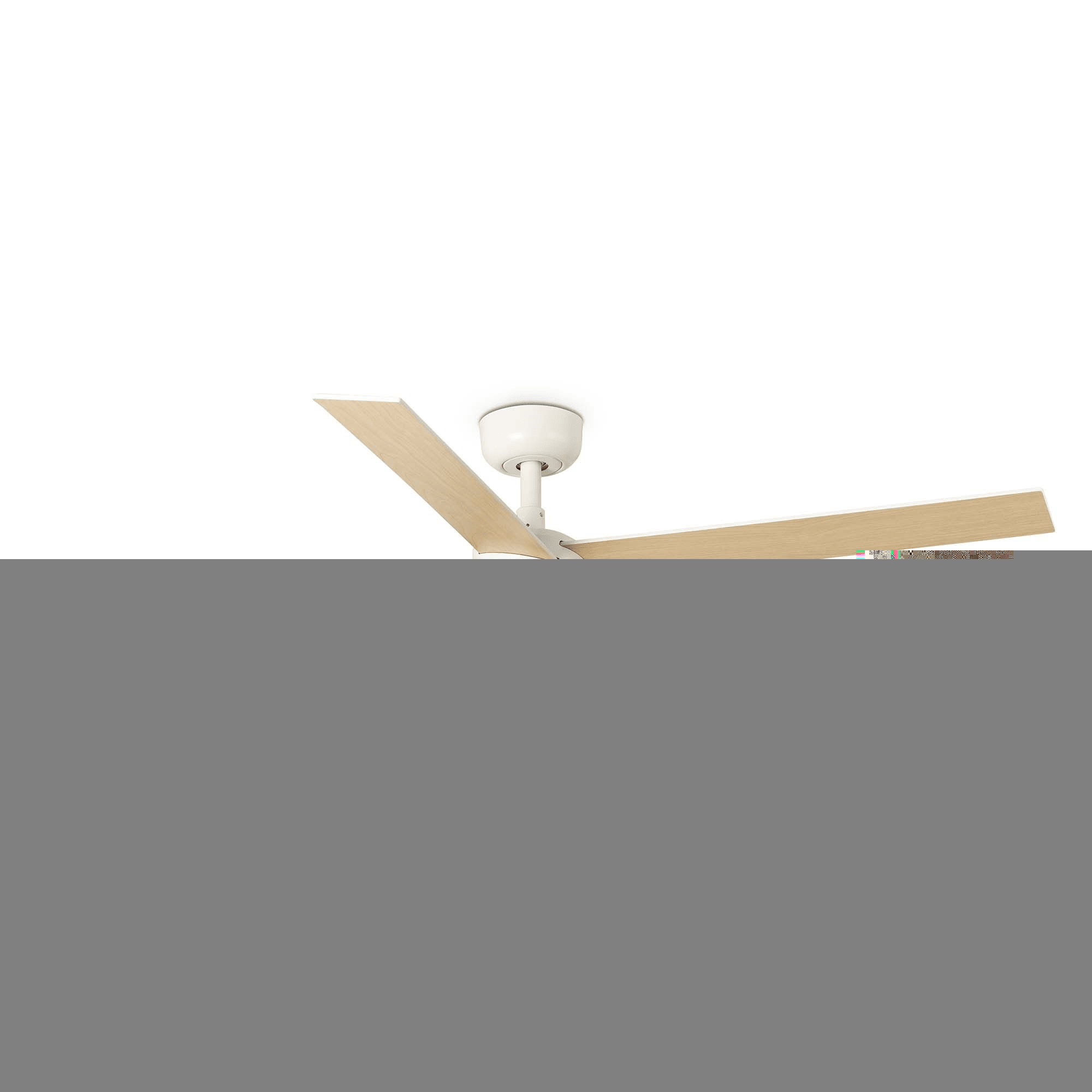 Faro - RUDDER L : ventilateur blanc ultra-compact, pales réversibles, LED