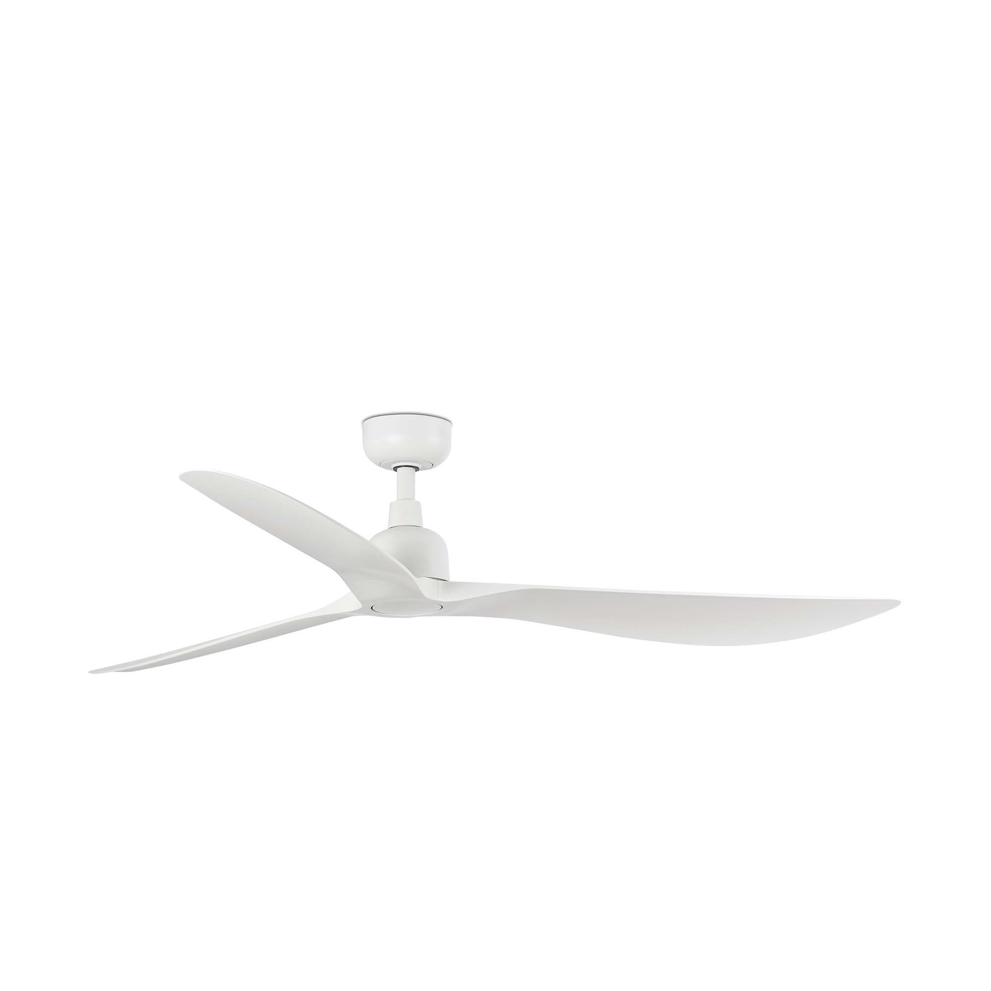Faro - OUTWOOD L : ventilateur extérieur, blanc IP44, conçu par Faro Lab.