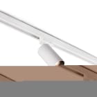 Faro - Projecteur STAN LED sur rail blanc 3000K, lumière chaleureuse et design élégant.