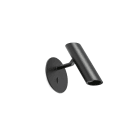 Faro - LEO, applique noire contemporaine pour un éclairage d'accentuation élégant.