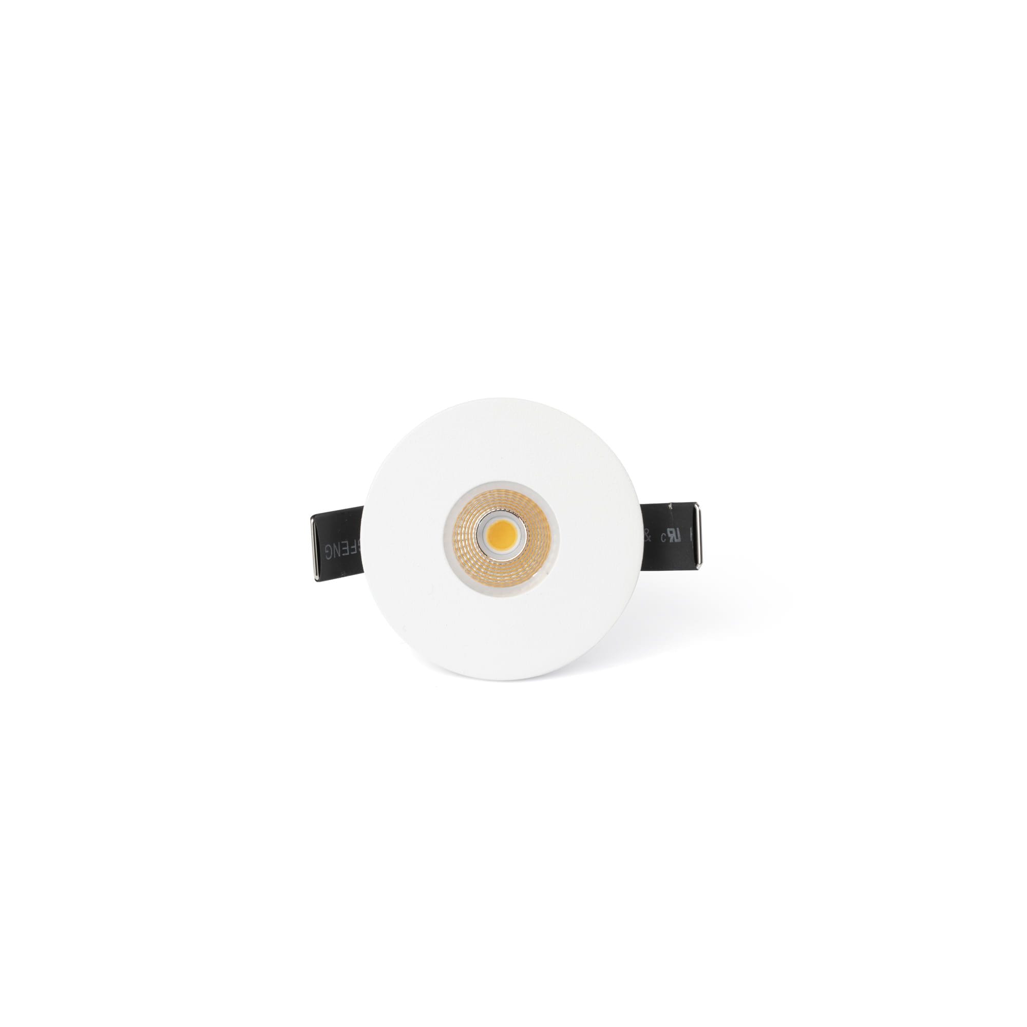 Faro - LOX, luminaire encastrable rond en aluminium, design simple, parfait pour commer