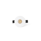 Faro - LOX, luminaire encastrable rond en aluminium, design simple, parfait pour commer