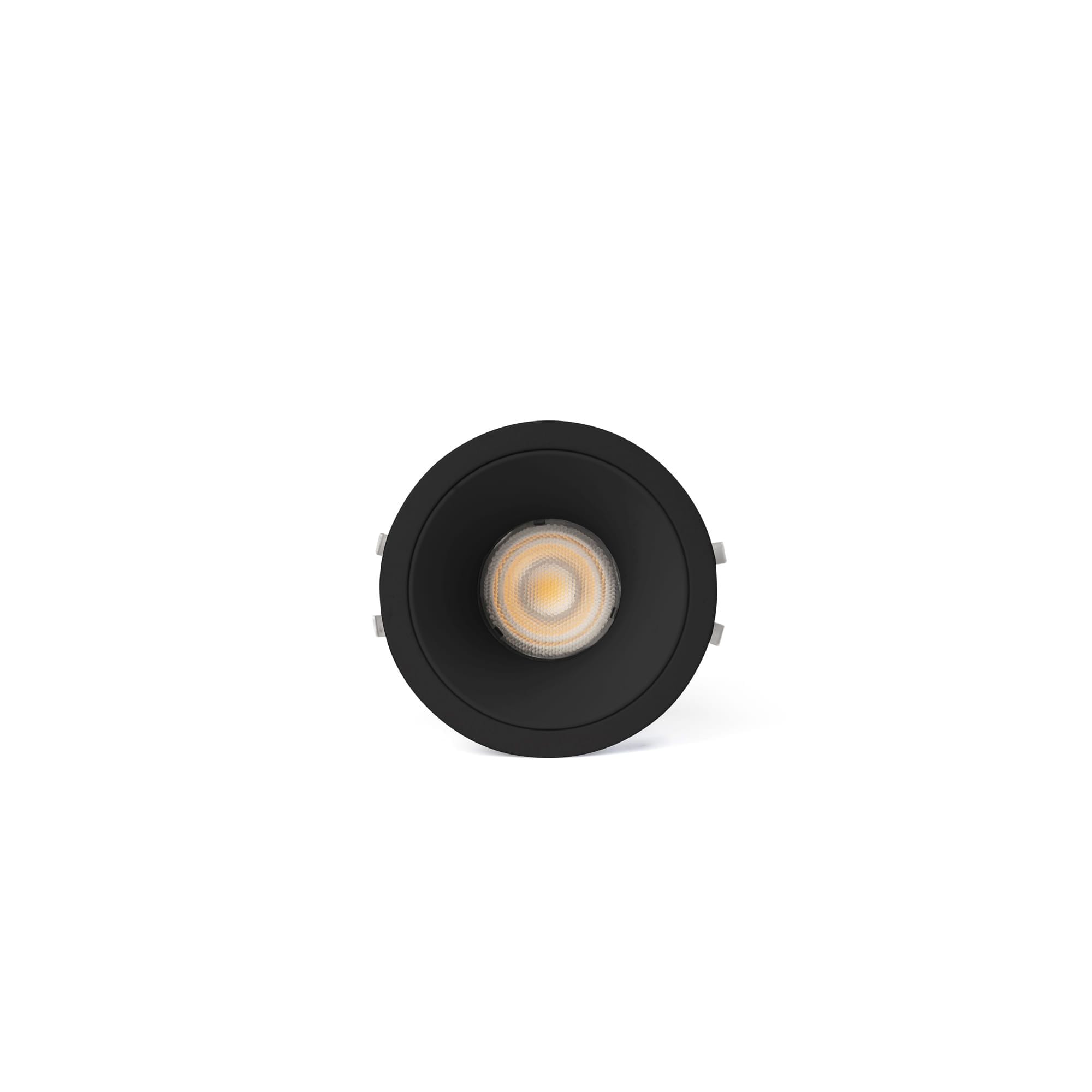 Faro - LOX, luminaire encastrable rond en aluminium, design simple, parfait pour commer