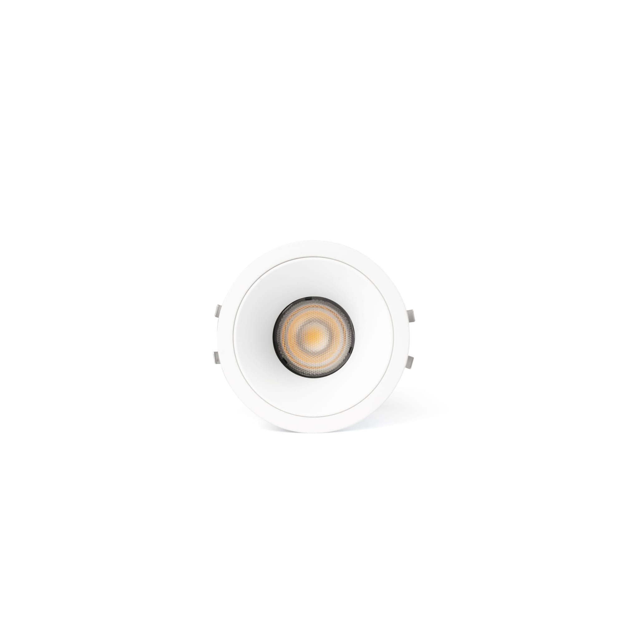 Faro - LOX, luminaire encastrable blanc 2700K, design simple, idéal pour espaces commer