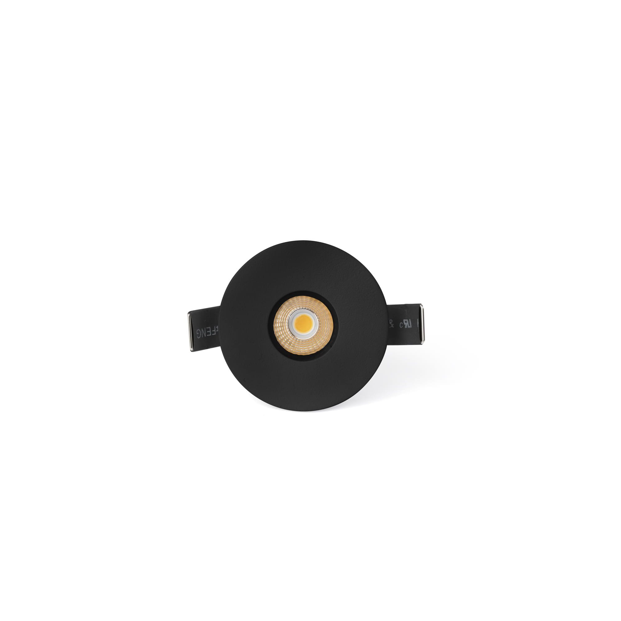 Faro - LOX, luminaire encastrable noir 2700K, design simple, idéal pour espaces commerc