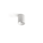 Faro - ROL, plafonnier blanc 9W au design compact et minimaliste, éclaire chaleureuseme