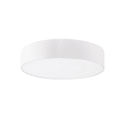 Faro - ARIS, plafonnier blanc 30W au design minimaliste, offre un éclairage chaleureux.