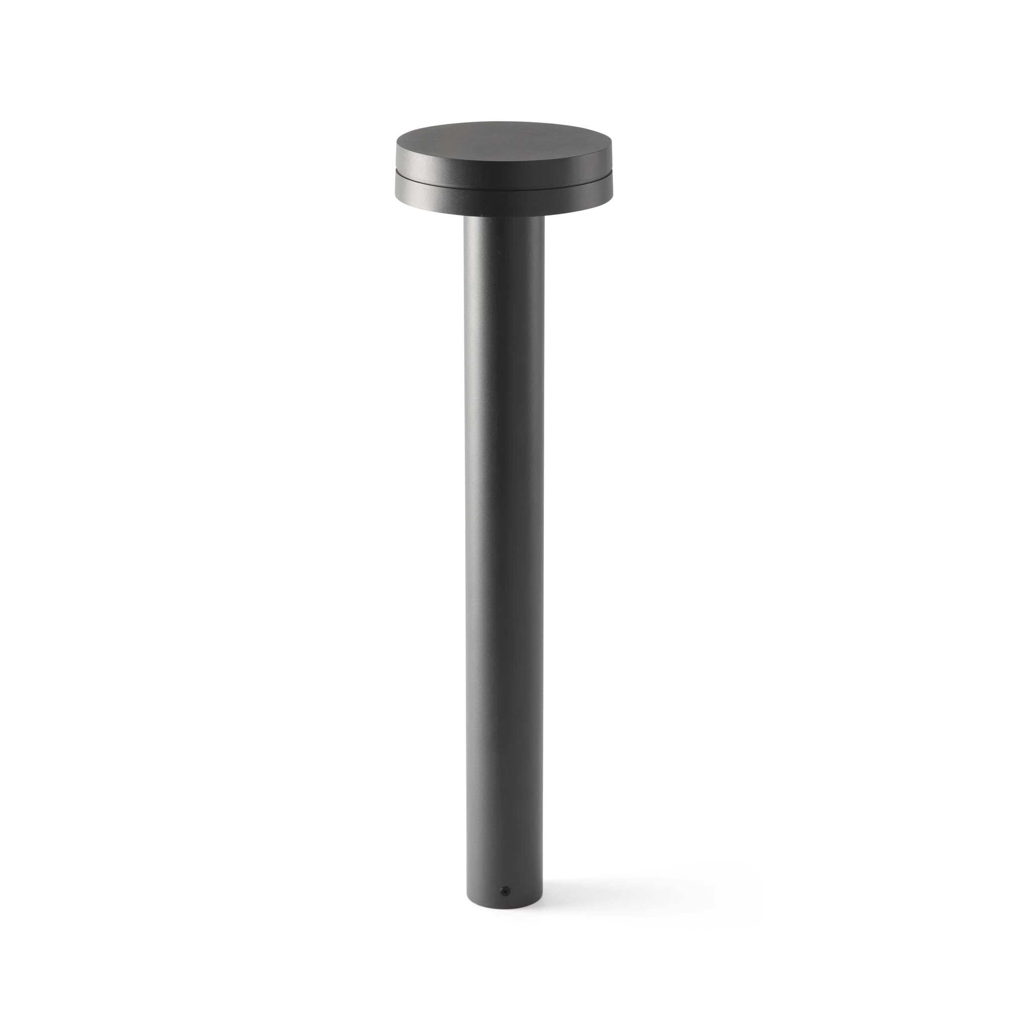 Faro - ESPOT 600, balise élégante gris foncé pour éclairer vos espaces extérieurs.
