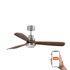 Faro - Ventilateur de plafond LANTAU XL avec éclairage 15W et système Smart Tuya