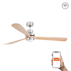 Faro - Ventilateur de plafond LANTAU XL avec éclairage 15W et système Smart Tuya
