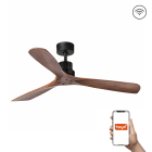Faro - Ventilateur plafond LANTAU L, design moderne, 3 pales, Smart Tuya