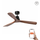 Faro - Ventilateur plafond LANTAU L, design moderne, 3 pales, Smart Tuya