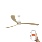 Faro - Ventilateur KAUAI XXL blanc, 3 lames, grand format, Smart Tuya intégré