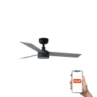 Faro - Ventilateur de plafond Smart CRUISER S noir/aluminium avec éclairage LED dimmabl