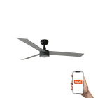 Faro - Ventilateur de plafond Smart CRUISER L noir/aluminium avec éclairage LED dimmabl