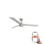 Faro - Ventilateur de plafond Smart CRUISER L blanc avec éclairage LED dimmable 18W