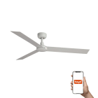 Faro - Ventilateur de plafond CRUISER XL blanc, 3 lames, design moderne, Smart Tuya