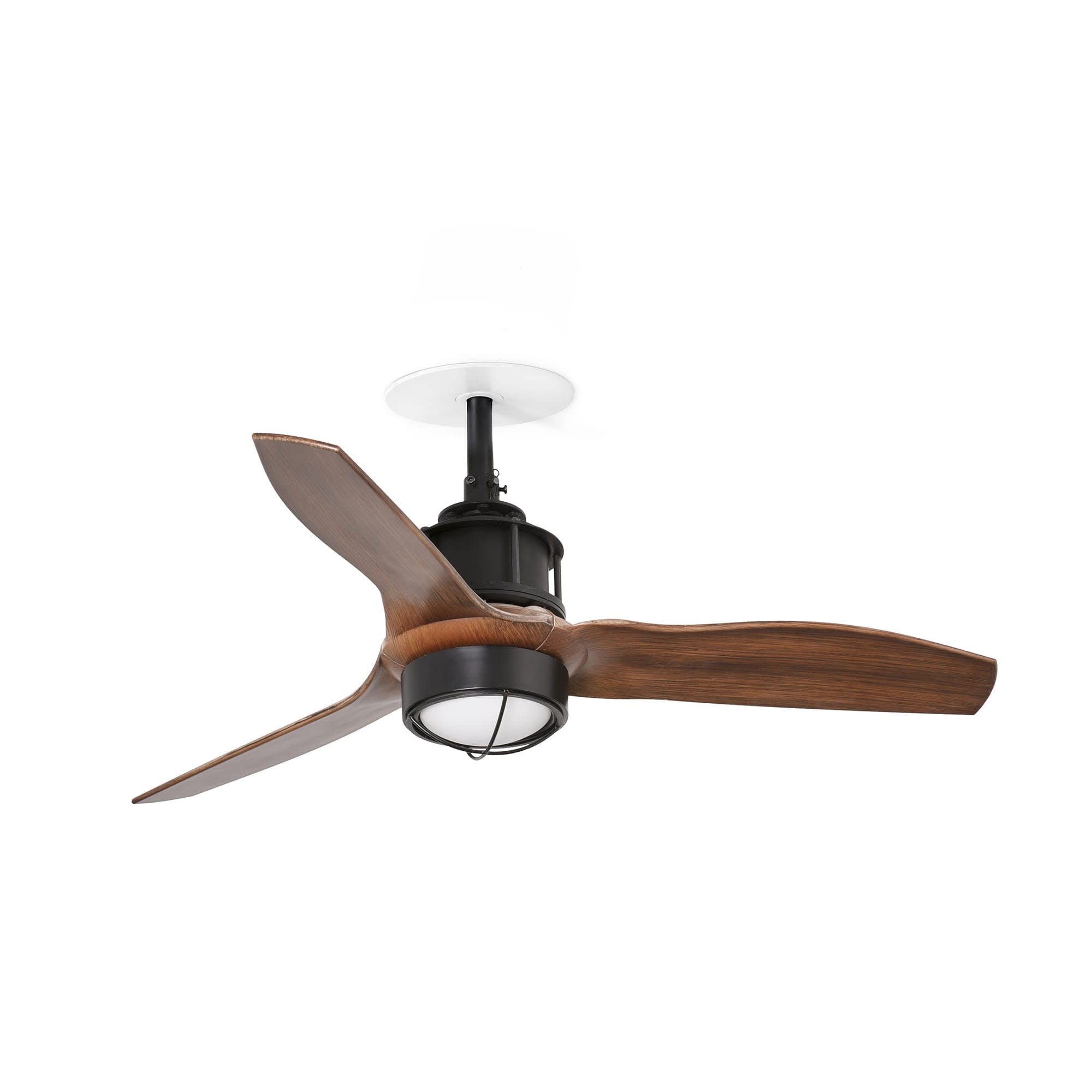 Faro - Just Ventilateur de plafond S encastrable Ø810 noir 3 pâles Nog 3000K