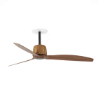 Faro - Weaver Ventilateur de plafond Ø1280 noir 3 pâles Nogal