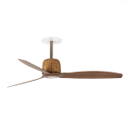 Faro - Weaver Ventilateur de plafond Ø1280 vieux or 3 pâles Nogal