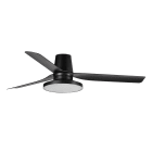 Faro - Punt Tub Tak Ø1300 noir 3 pâles 2700K Tuya