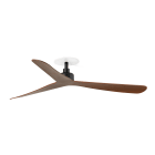 Faro - Rocker encastrable Ø1320 noir 3 pâles Nogal