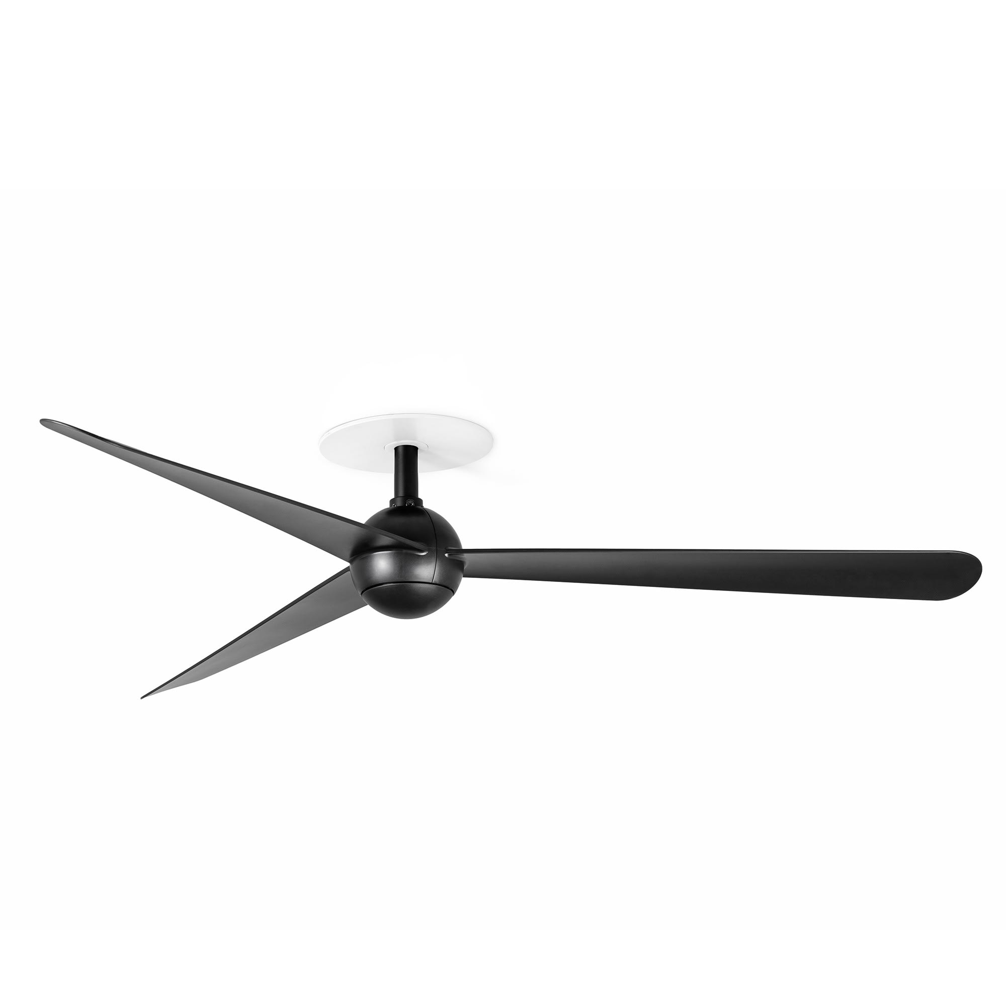 Faro - Sfera M encastrable Ø1250 noir 3 pâles noirs